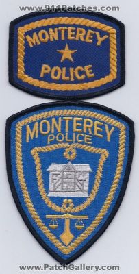 Monterey Police Department (California)
Thanks to PaulsFirePatches.com for this scan.
Keywords: dept.