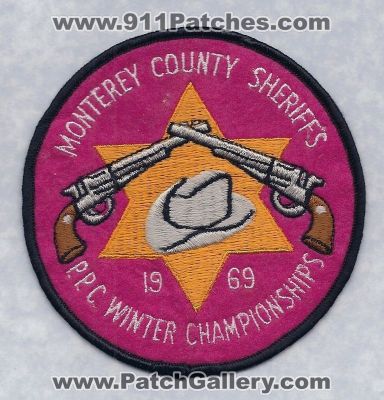 Monterey County Sheriff's Department PPC Winter Championships (California)
Thanks to PaulsFirePatches.com for this scan.
Keywords: sheriffs dept. p.p.c.