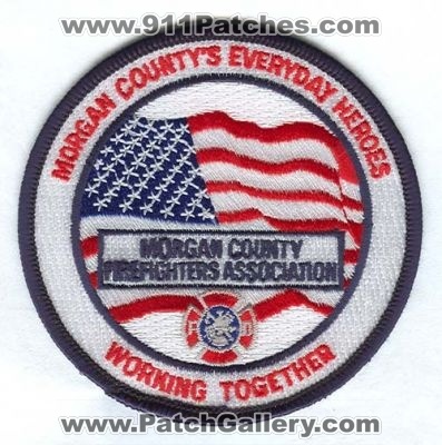 Morgan County Firefighters Association Patch (Colorado)
[b]Scan From: Our Collection[/b]
Keywords: colorado fire