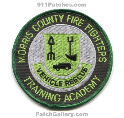 Morris County Fire Fighters Training Academy Vehicle Rescue Patch (New Jersey)
Scan By: PatchGallery.com
Keywords: co. firefighters school