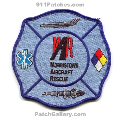 Morristown Airport Fire Department Aircraft Rescue Patch (New Jersey)
Scan By: PatchGallery.com
Keywords: crash cfr arff firefighter firefighting