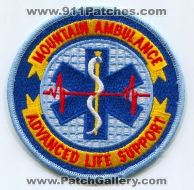 Mountain Ambulance Advanced Life Support (California)
Scan By: PatchGallery.com
Keywords: ems als