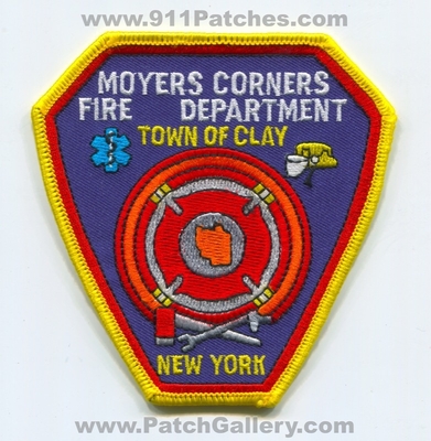 Moyers Corners Fire Department Town of Clay Patch (New York)
Scan By: PatchGallery.com
Keywords: dept.