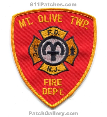 Mount Olive Township Fire Department Patch (New Jersey)
Scan By: PatchGallery.com
Keywords: mt. twp. dept.