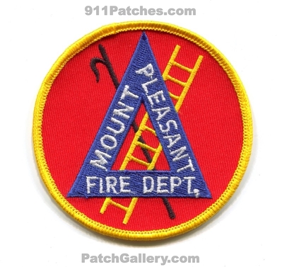 Mount Pleasant Fire Department Patch (Wisconsin)
Scan By: PatchGallery.com
Keywords: mt. dept.