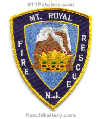 Mount Royal Fire Rescue Department Patch (New Jersey)
Scan By: PatchGallery.com
Keywords: mt. dept.