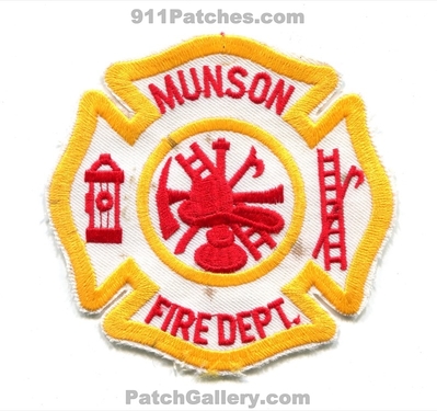 Munson Fire Department Patch (Ohio)
Scan By: PatchGallery.com
Keywords: dept.