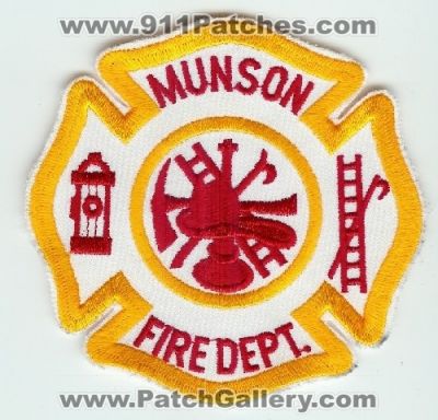 Munson Fire Department (UNKNOWN STATE)
Thanks to Mark C Barilovich for this scan.
Keywords: dept.