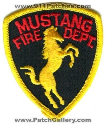 Mustang Fire Department (Oklahoma)
Scan By: PatchGallery.com
Keywords: dept.