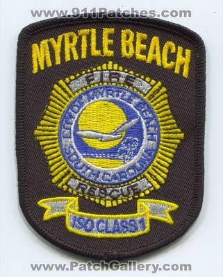 Myrtle Beach Fire Rescue Department Patch (South Carolina)
Scan By: PatchGallery.com
Keywords: city of dept. iso class 1