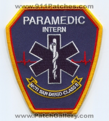 National College of Technical Instruction NCTI San Diego Paramedic School Intern Class II EMS Patch (California)
Scan By: PatchGallery.com
[b]Patch Made By: 911Patches.com[/b]
Keywords: 2 Emergency Medical Services E.M.S Ambulance