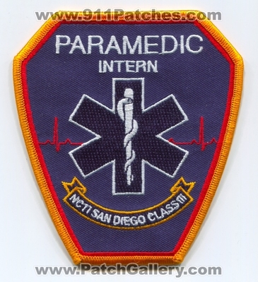 National College of Technical Instruction NCTI San Diego Paramedic School Intern Class III EMS Patch (California)
Scan By: PatchGallery.com
[b]Patch Made By: 911Patches.com[/b]
Keywords: 3 Emergency Medical Services E.M.S Ambulance