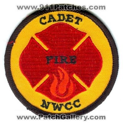 NWCC Fire Cadet Patch (UNKNOWN STATE)
Scan By: PatchGallery.com
Keywords: department dept.