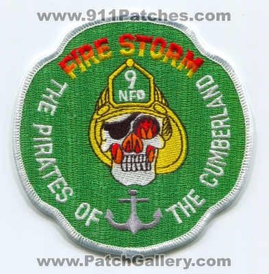 Nashville Fire Department Boat 9 Patch (Tennessee)
Scan By: PatchGallery.com
Keywords: dept. nfd company co. station storm pirates of the cumberland