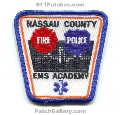 Nassau County EMS Academy Patch (New York)
Scan By: PatchGallery.com
Keywords: co. fire police ambulance emt paramedic