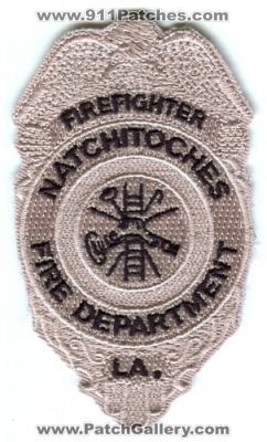 Natchitoches Fire Department FireFighter Patch (Louisiana)
[b]Scan From: Our Collection[/b]
Keywords: la.