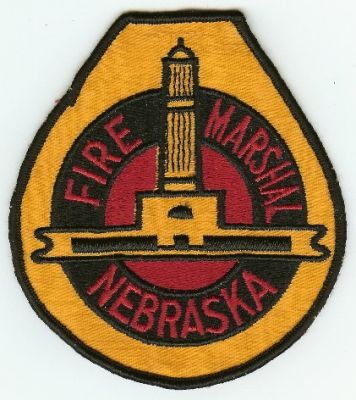 Nebraska State Fire Marshal
Thanks to PaulsFirePatches.com for this scan.
Keywords: nebraska