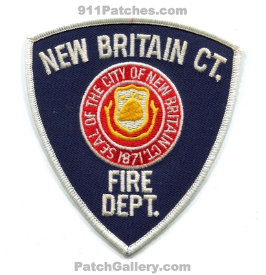New Britain Fire Department Patch (Connecticut)
Scan By: PatchGallery.com
Keywords: dept. 1871