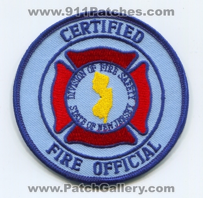 New Jersey Division of Fire Safety Certified Fire Official Patch (New Jersey)
Scan By: PatchGallery.com
Keywords: div. state of