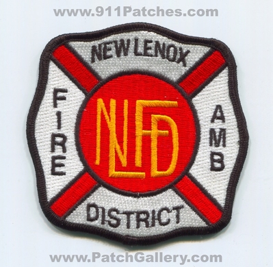 New Lenox Fire Protection District Patch (Illinois)
Scan By: PatchGallery.com
Keywords: ambulance prot. dist. department dept. nlfd