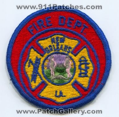 New Orleans Fire Department (Louisiana)
Scan By: PatchGallery.com
Keywords: dept. nofd n.o.f.d. la.