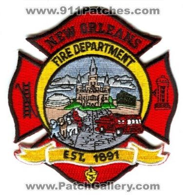 New Orleans Fire Department Patch (Louisiana)
Scan By: PatchGallery.com
Keywords: dept. nofd n.o.f.d.