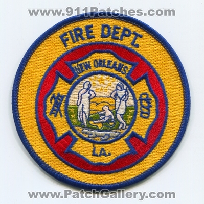 New Orleans Fire Department Patch (Louisiana)
Scan By: PatchGallery.com
Keywords: dept. nofd n.o.f.d. la.
