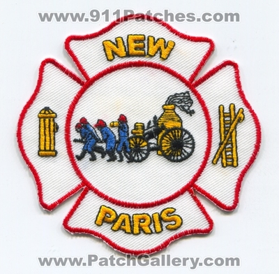 New Paris Fire Department Patch (Indiana)
Scan By: PatchGallery.com
Keywords: dept.