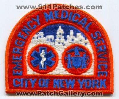 New York City Emergency Medical Services EMS Patch (New York)
Scan By: PatchGallery.com
Keywords: of