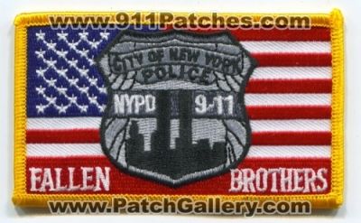 New York City Police Department 9-11 Fallen Brothers (New York)
Scan By: PatchGallery.com
Keywords: dept. of nypd 9-11