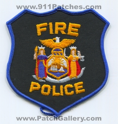 New York State Fire Police Department Patch (New York)
Scan By: PatchGallery.com
Keywords: dept.