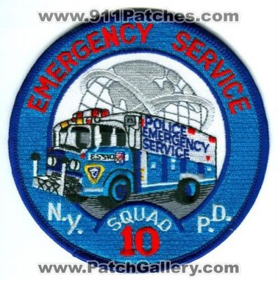 New York Police Department ESS ESU Squad 10 (New York)
Scan By: PatchGallery.com
Keywords: nypd emergency services unit n.y.p.d.