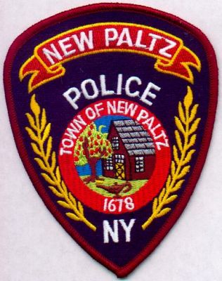 New Paltz Police
Thanks to EmblemAndPatchSales.com for this scan.
Keywords: new york town of