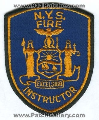 New York State Fire Instructor (New York)
Scan By: PatchGallery.com
Keywords: n.y.s. nys department dept.