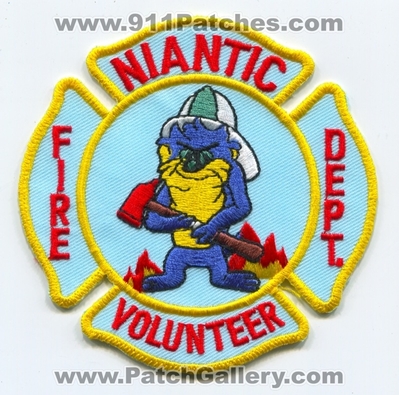 Niantic Volunteer Fire Department Patch (Illinois)
Scan By: PatchGallery.com
Keywords: vol. dept.