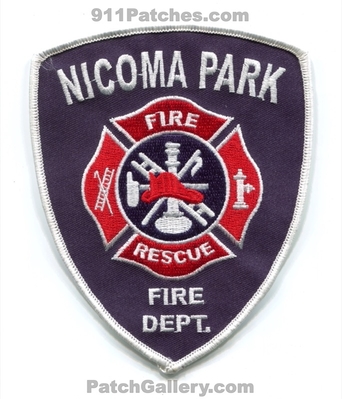 Nicoma Park Fire Rescue Department Patch (Oklahoma)
Scan By: PatchGallery.com
Keywords: dept.