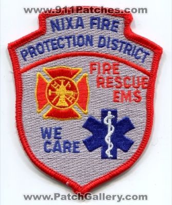 Nixa Fire Protection District Rescue EMS (Missouri)
Scan By: PatchGallery.com
Keywords: we care