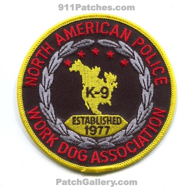 North American Police Work Dog Association K-9 (Connecticut) (Confirmed)
Scan By: PatchGallery.com
Keywords: k9 napwda