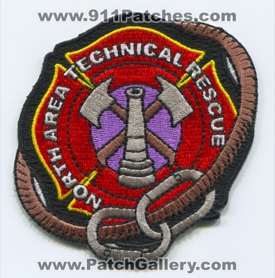 North Area Technical Rescue Patch (Colorado)
[b]Scan From: Our Collection[/b]
Keywords: fire department dept.