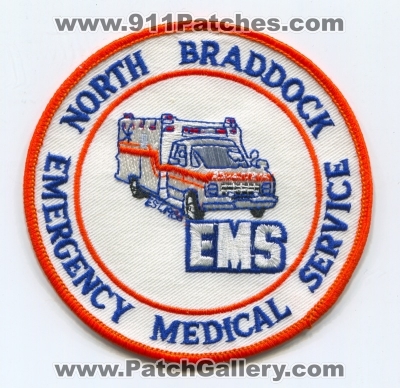 North Braddock Emergency Medical Services EMS Patch (Pennsylvania)
Scan By: PatchGallery.com
