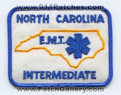 North Carolina State Emergency Medical Technician EMT Intermediate EMS Patch (North Carolina)
Scan By: PatchGallery.com
Keywords: certified e.m.t. ambulance