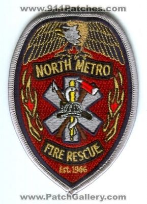 North Metro Fire Rescue Department Patch (Colorado)
[b]Scan From: Our Collection[/b]
Cities Served: Broomfield Northglenn
Keywords: dept.