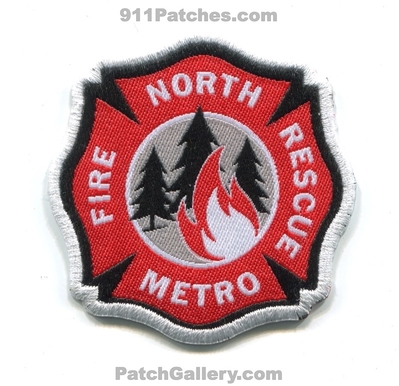 North Metro Fire Rescue District Wildland Patch (Colorado) (Hat Size)
[b]Scan From: Our Collection[/b]
[b]Patch Made By: 911Patches.com[/b]
Keywords: dist. department dept. forest wildfire