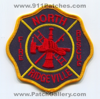 North Ridgeville Fire Rescue Department Patch (Ohio)
Scan By: PatchGallery.com
Keywords: dept.