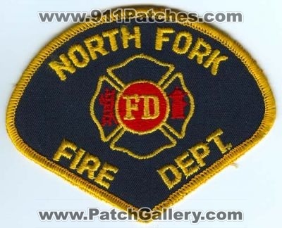 North Fork Fire Department Patch (Colorado)
[b]Scan From: Our Collection[/b]
Keywords: dept. fd
