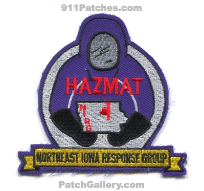 Northeast Iowa Response Group HazMat Patch (Iowa)
Scan By: PatchGallery.com
Keywords: fire department dept. nirg haz-mat hazardous materials