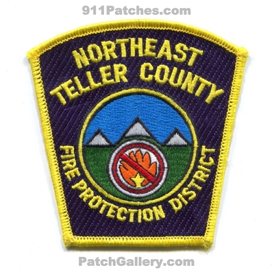 Northeast Teller County Fire Protection District Patch (Colorado)
[b]Scan From: Our Collection[/b]
Keywords: co. prot. dist. department dept.