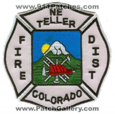 Northeast Teller Fire District Patch (Colorado)
[b]Scan From: Our Collection[/b]
Keywords: ne
