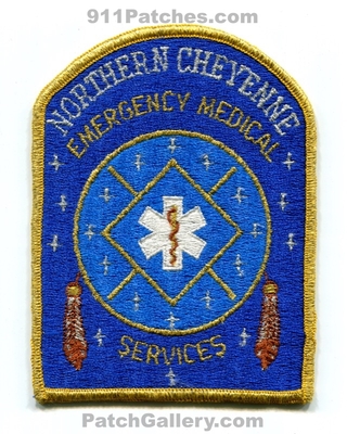 Northern Cheyenne Indian Reservation Emergency Medical Services EMS Ambulance Patch (Montana)
Scan By: PatchGallery.com
Keywords: tribe tribal emt paramedic