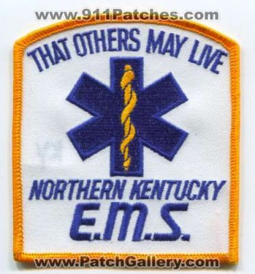 Northern Kentucky Emergency Medical Services (Kentucky)
Scan By: PatchGallery.com
Keywords: ems e.m.s. that others may live